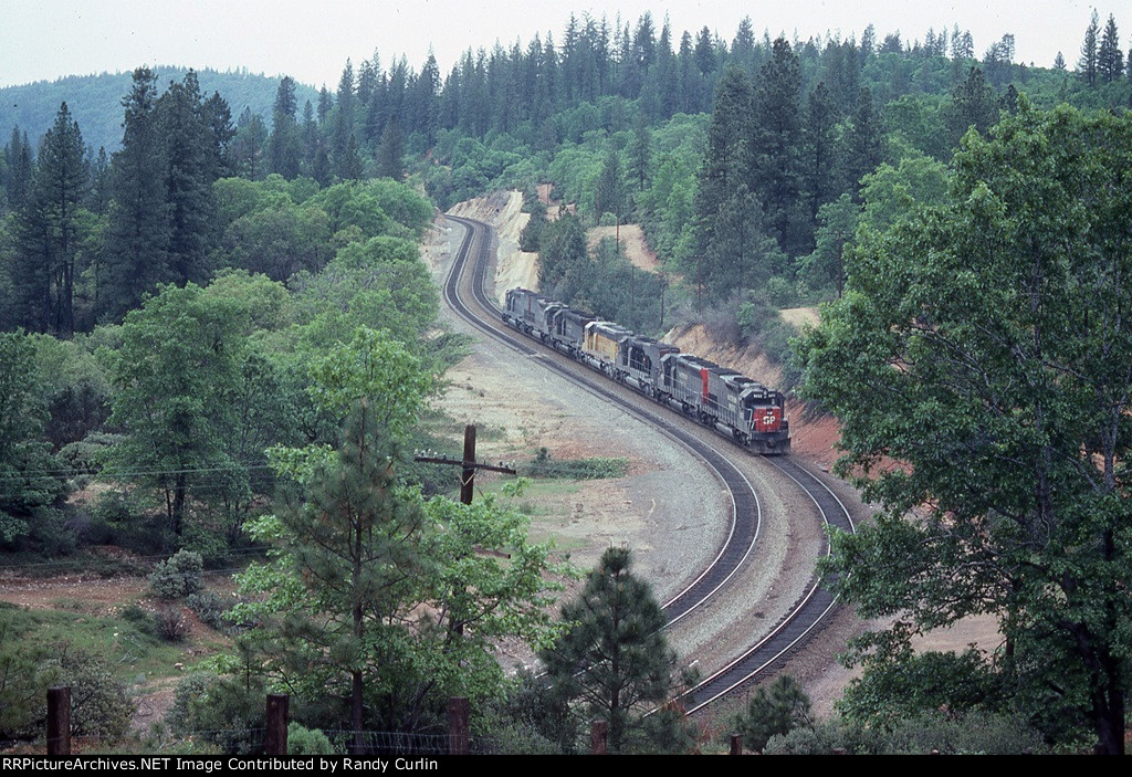 SP 9263 returning to Roseville from Sparks